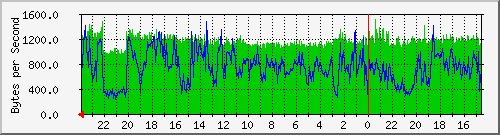 br-management Traffic Graph